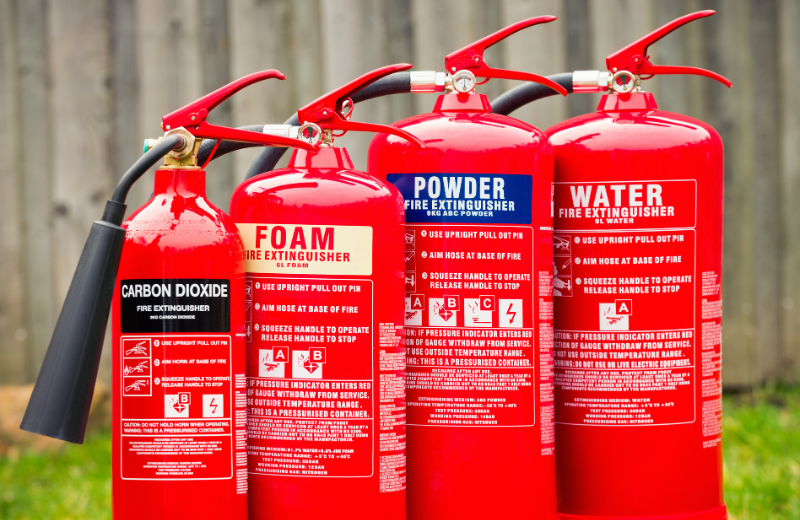 Fire extinguishers